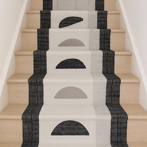 Hand Block Printed Cotton Runner Rug: Bohemian Home Decor