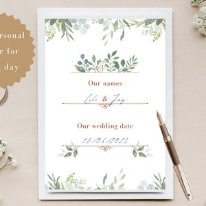 PRINTABLE Wedding Planner & Wedding Organizer • Wedding Checklist • 35 Pages