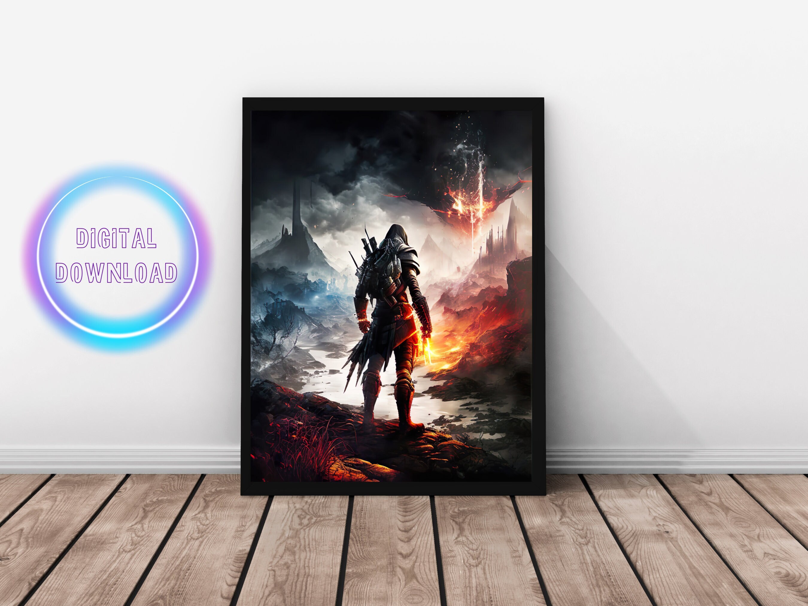 Assassin's Creed I One Game Picture Room Wall Decor - POSTER 20x30