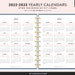 Big Happy Planner Printable Yearly Overview Mini Calendars Yearly ...