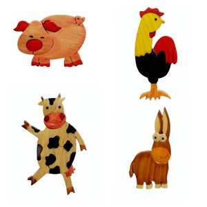 Farm Animals Magnet Bundle