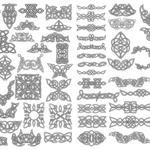 545 PNG Celtic Ornament Patterns Bundle Cnc Laser Engrave Files - Etsy