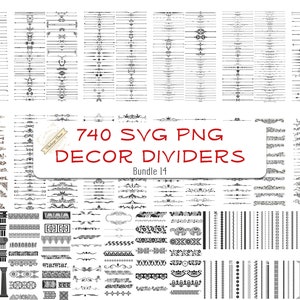 740 Svg Png Bundle Borders Frame Text Monogram Dividers Frames Art Decor Label Laser Cut Engrave