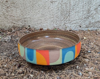 handmade coloured ceramic bowl | platter | dining | service | design | gift