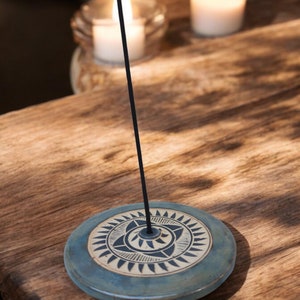 Incense burner| handmade incense burner| ceramic incense | stoneware incense | handmade ceramic | gift | art