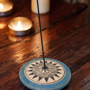 Incense burner| handmade incense burner| ceramic incense | stoneware incense | handmade ceramic | gift | art