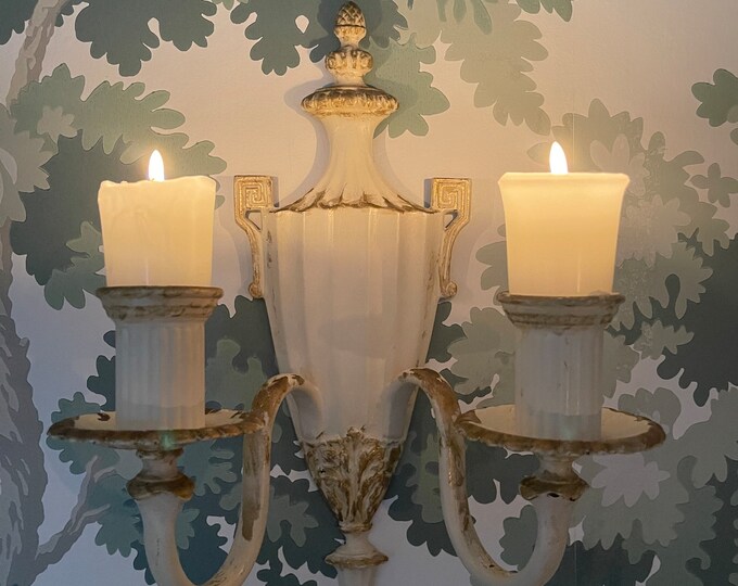 Vintage French Wall Sconces - Etsy