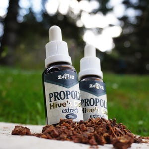 100% Natural Propolis Tincture - Throat Spray or Drops
