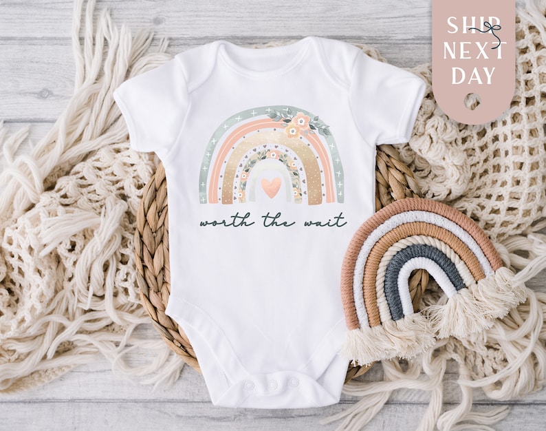 Worth The Wait Onesie