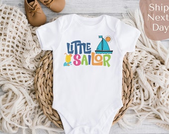 ABLE SEAMEN BODY SUIT PERSONALISED DADDYS LITTLE BABY GROW GIFT 