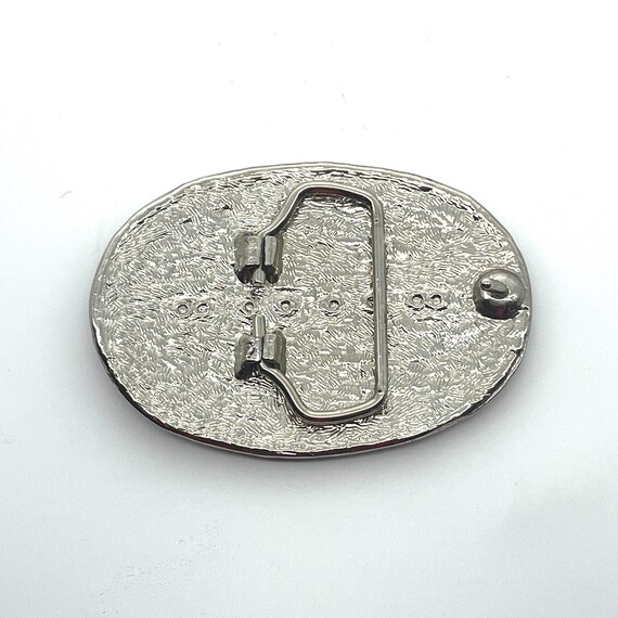 Peace sign Designer Belt buckle enamel crystal Accessories | Peace Sign Designer Belt Buckle Enamel Crystal  main image 3