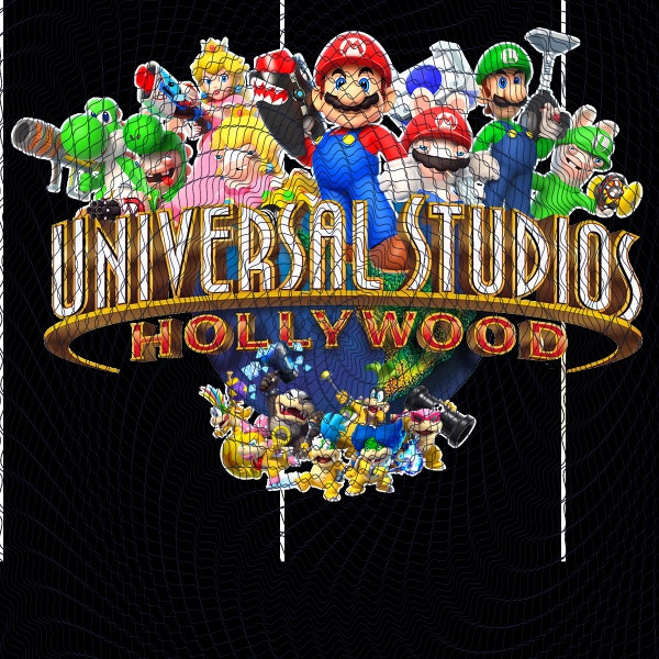 Universal Studios Mario World PNG