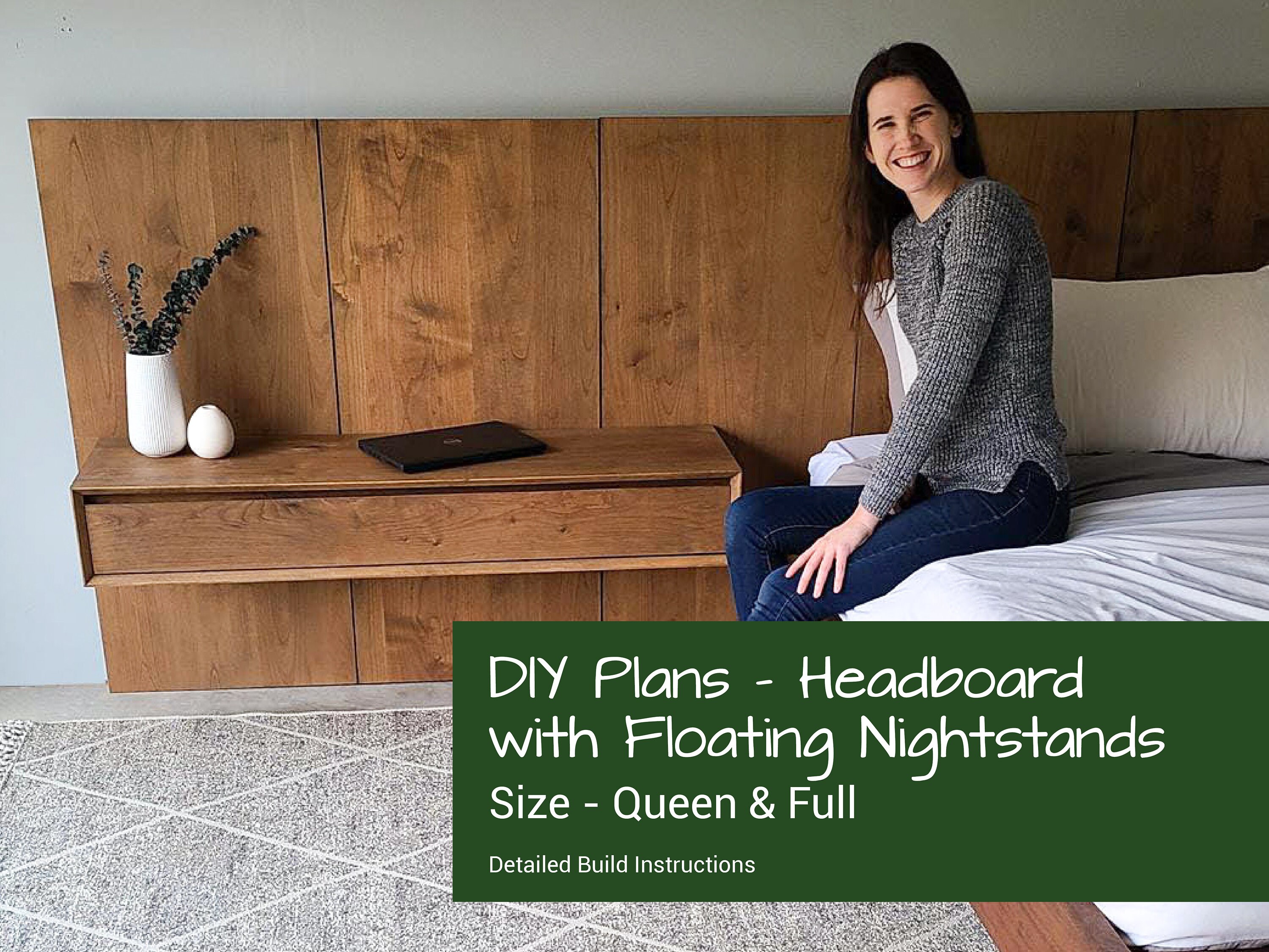 Expert Guide: Assembly of Floating Headboard With End Tables Bed Frame 2 Expert Guide: Assembly of Floating Headboard With End Tables Bed Frame