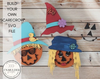 Build your own Scarecrow SVG digital file Laser