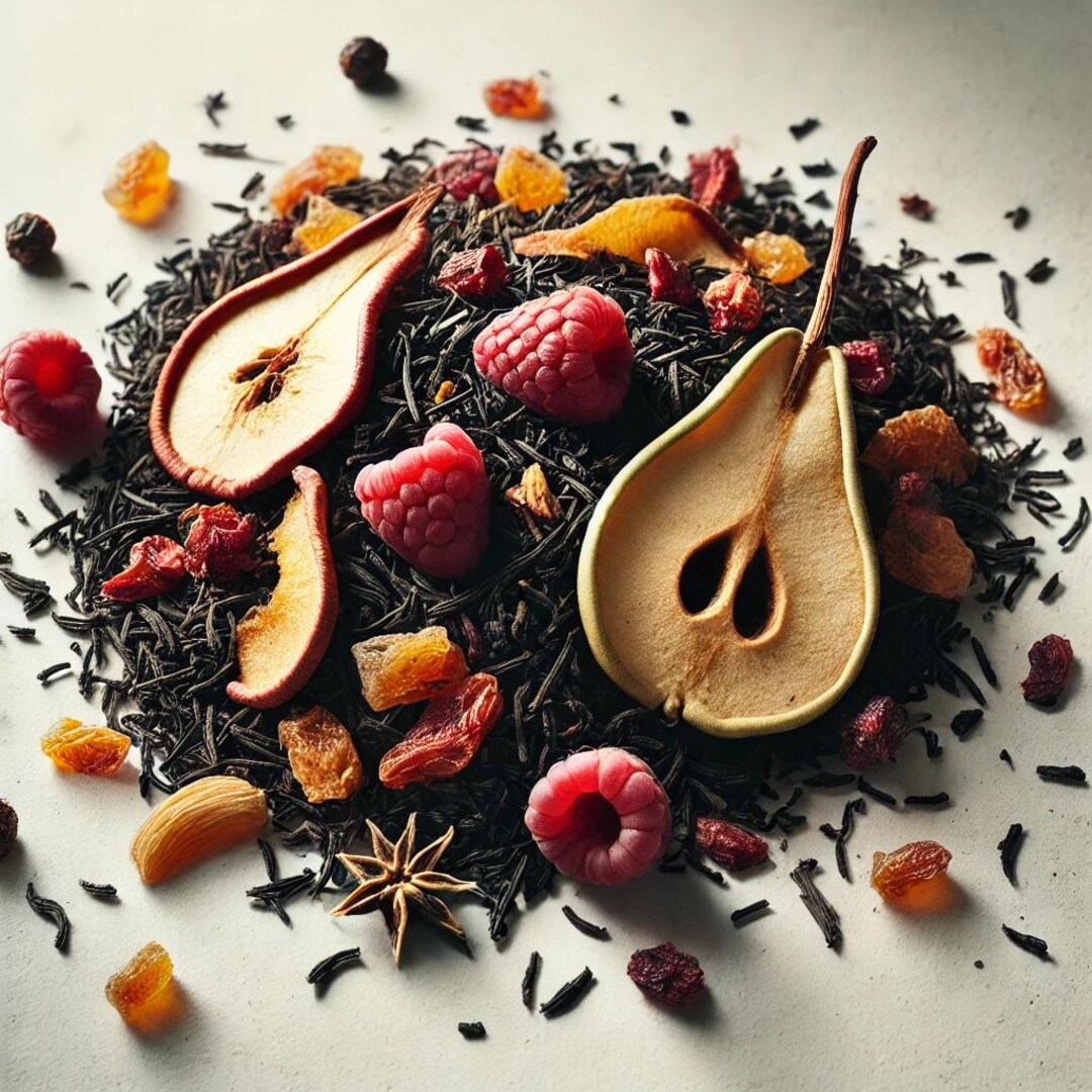 Fruit Tea Blend – Melon Berry Breeze With Black Tea, Raspberries, Honey ...