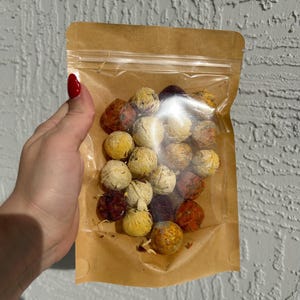 Handcrafted Flower Herbal Tea Bombs: Organic Floral Tea image 13