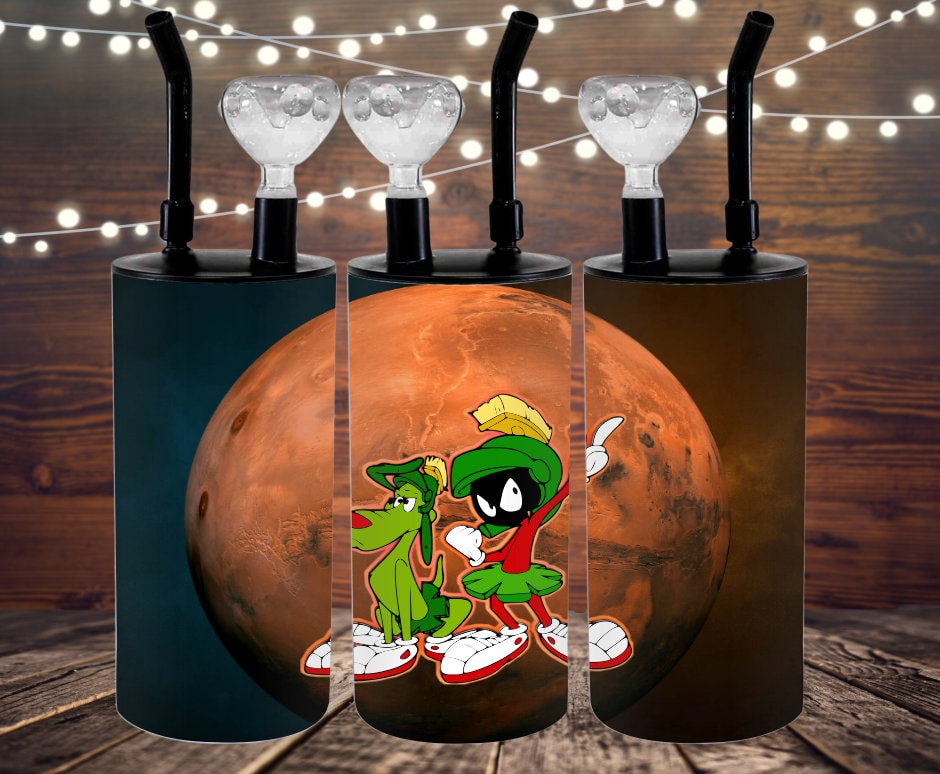 Marvin Martian Tumbler - Etsy