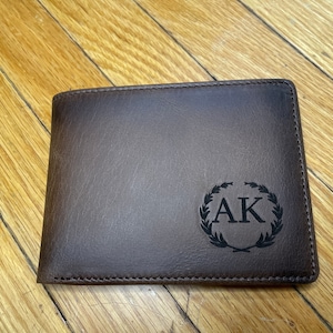 Gift for boyfriend, Personalized Mens Wallet, Gifts for him, Valentines Day Gift, leather wallet , Genuine Leather, gift for husband,