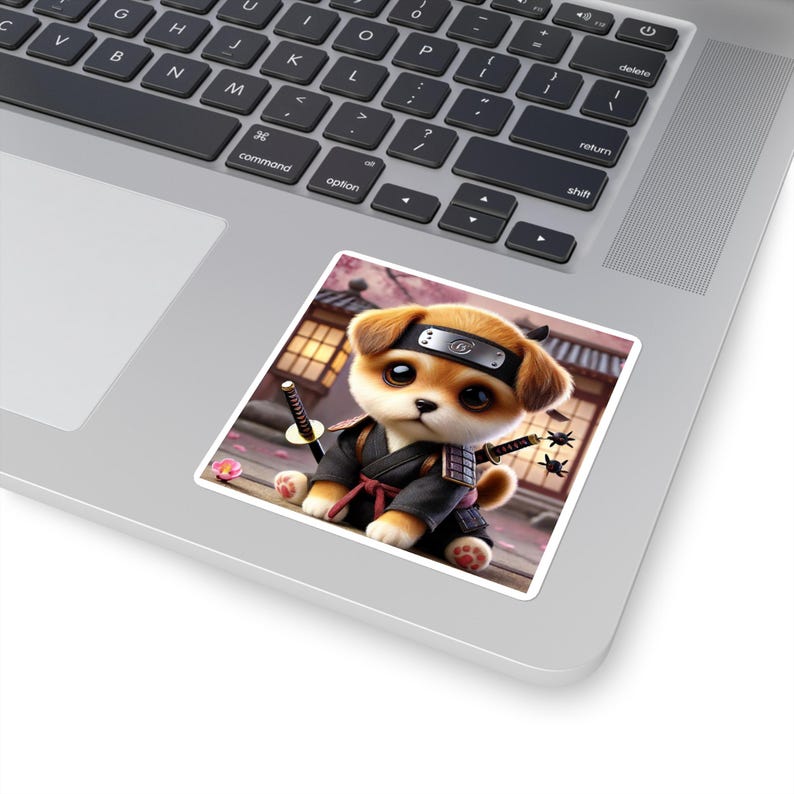Cute Puppy Adorable Dog Sticker Laptop Sticker Animal Cute Sticker - Etsy