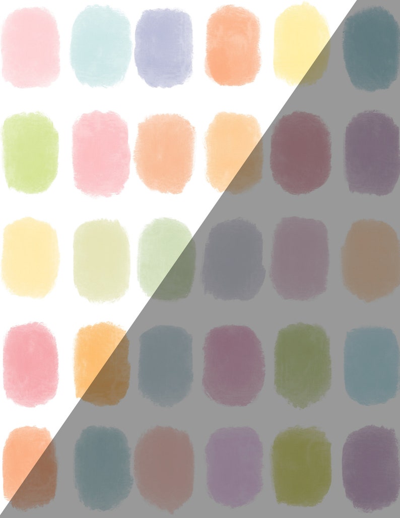 Perfect Pastels Procreate Color Palette Digital Color Palette Branding