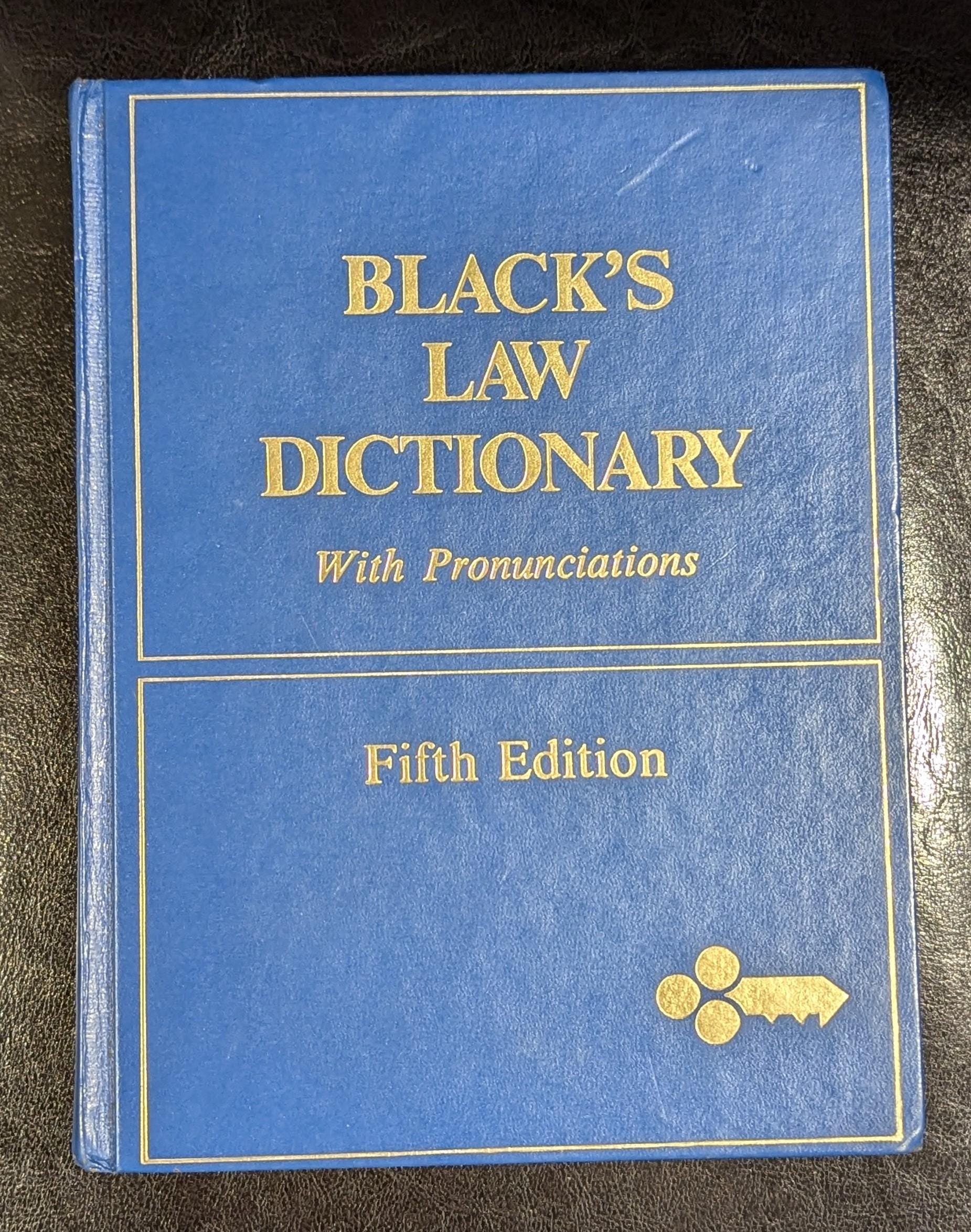 Black's Law Dictionary Fifth Edition 洋書 s-l400.jpg