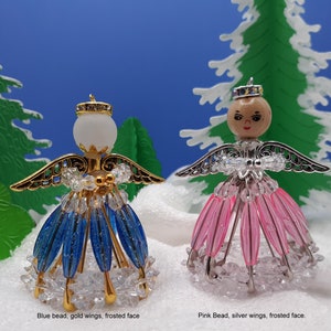 How to Make Angel Pins and Angel Ornaments - Crafts a la mode