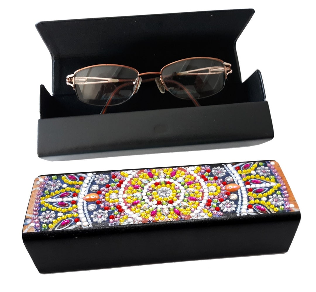 Jeweled Eyeglass Case Etsy