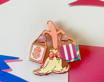 The Enchanted Sweep - emaille pin | Fantasiespelden, The Sorcerer's Apprentice, Disney-fantasiespelden, flirt, magische bezem, emailspelden