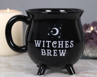 Witches Brew Cauldron Shaped Mug