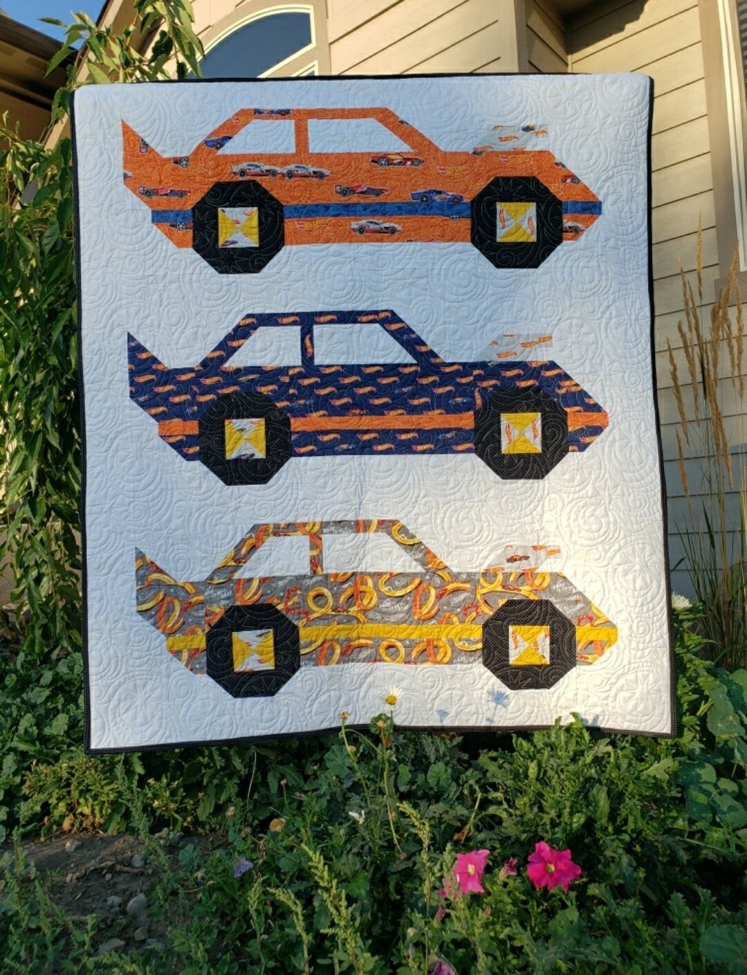 Hot Wheels Quilt Baby Boy Quilt Etsy