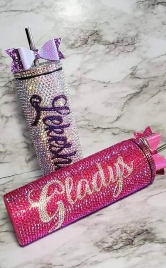 ラインストーンタンブラー、輝くクリスタルタンブラー、キラキラ輝く