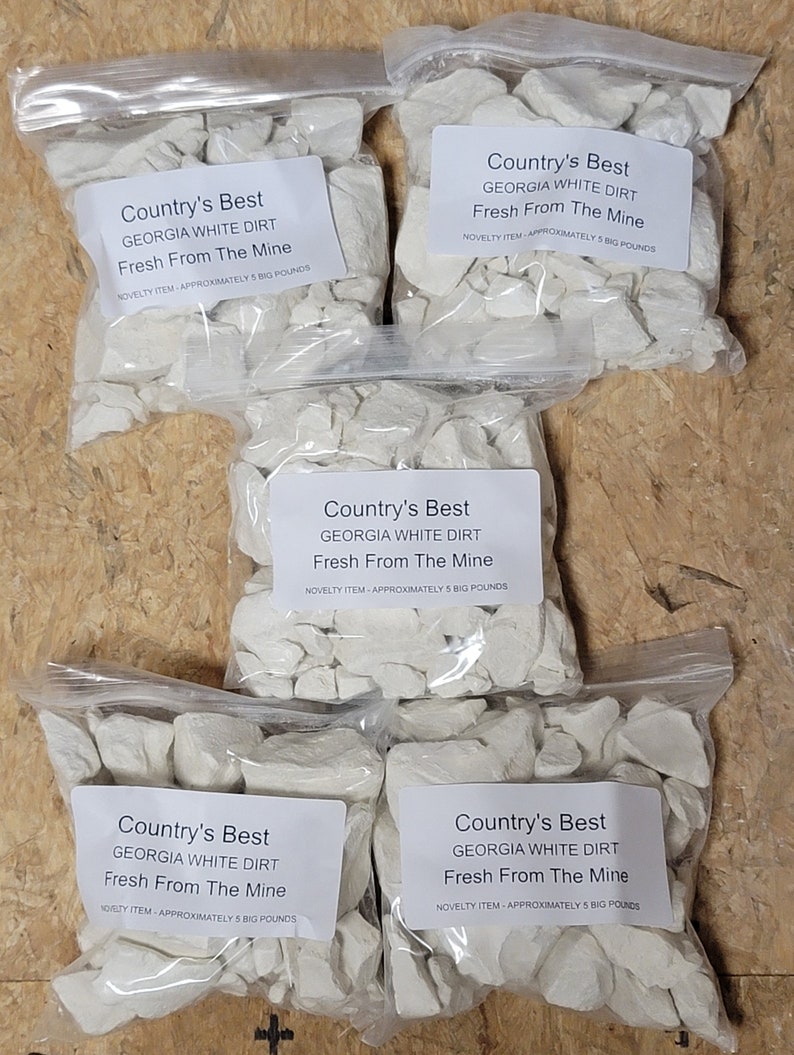 5 Pounds Of Country's Best Georgia White FREE SHIPPING image 2