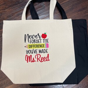 Teacher Tote Bag