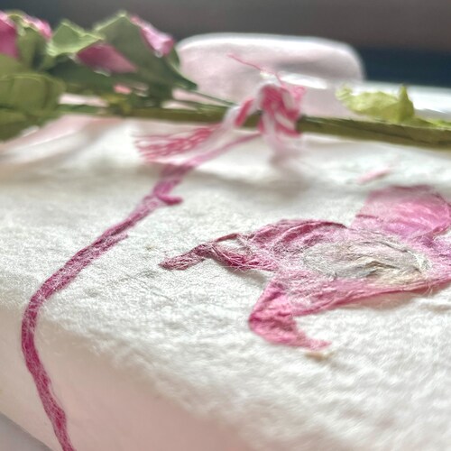 Bougainvillea Pressed Flower Journal Etsy