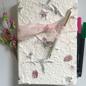 Bougainvillea Pressed Flower Journal