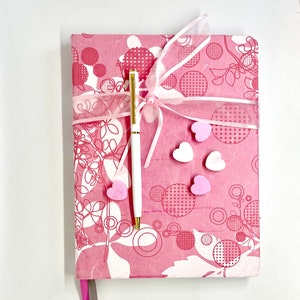 Pink Floral Journal