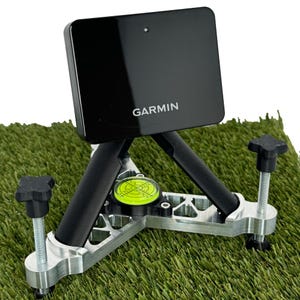 Alignment and Leveling Stand for Garmin R10 Launch Monitor – CNC Machined Precision Aluminum Stand