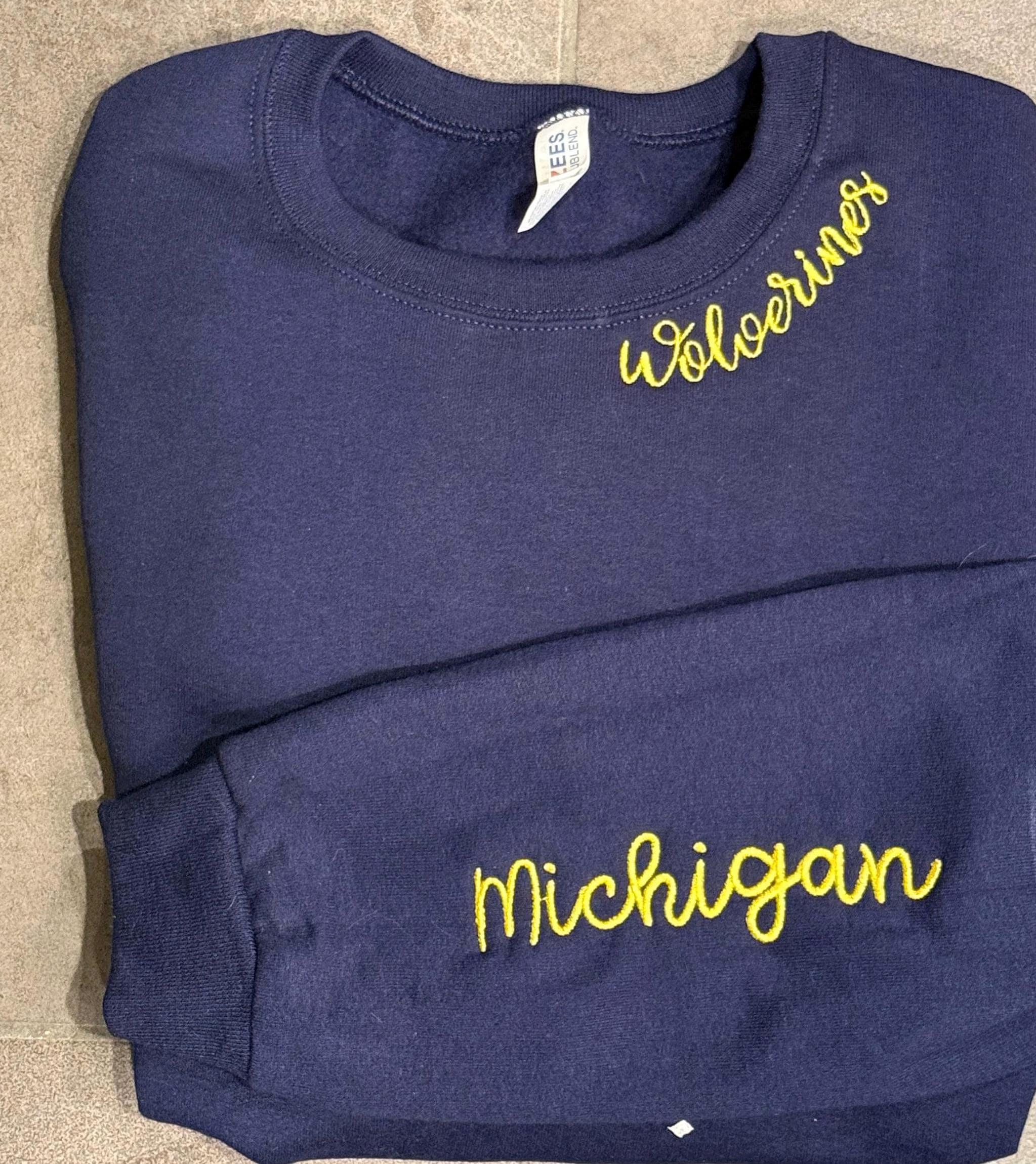 Michigan state spartans crewneck sweatshirt - Etsy 日本
