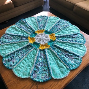 Flower Rag Quilt