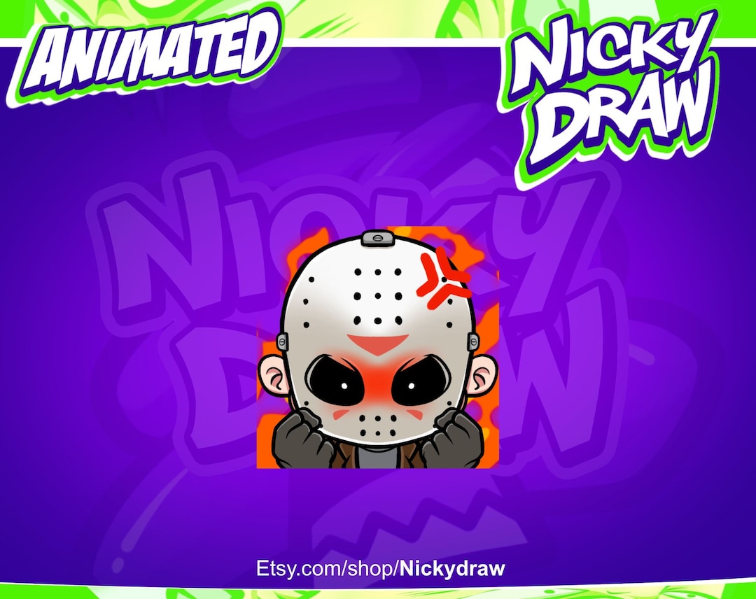 Animated Jason Twitch Emotes // Animated Angry Twitch Emotes