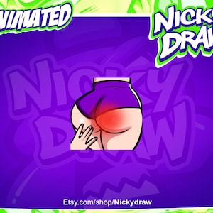 Geanimeerde booty-emotes // Geanimeerde anime-emotes // Geanimeerde kawaii-emotes // Chibi-emotes
