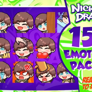 Rebecca Chambers Twitch Emotes // 15x Horror Emotes // DBD Twitch Emotes // Cute Horror Twitch Emotes // Dead by daylight Emotes // Youtube