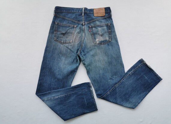 Levis 502 Jeans Distressed Vintage Size 34 Levis 502 Big E | Etsy Australia