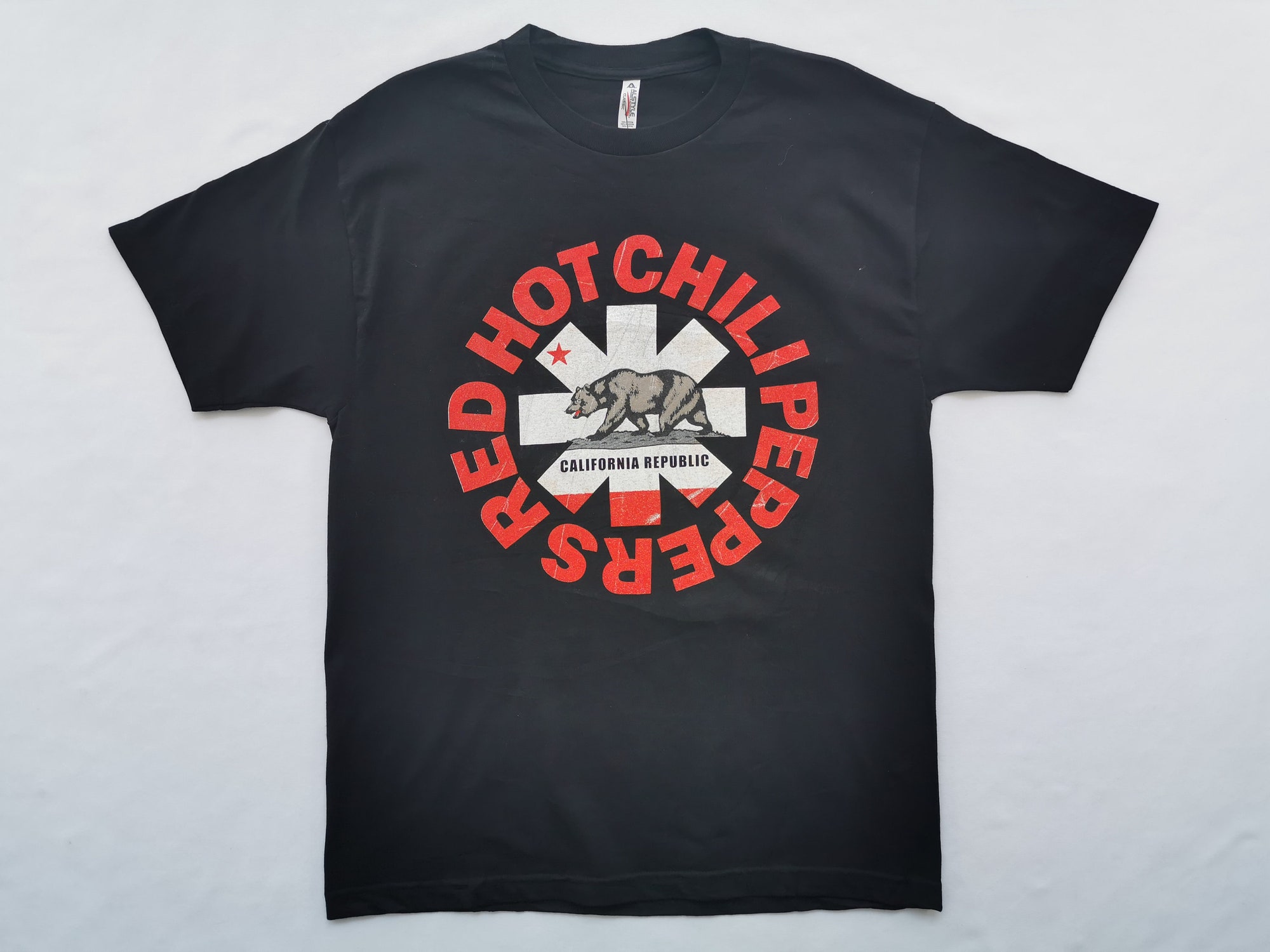 Red Hot Chilli Peppers Shirt Red Hot Chilli Peppers California Republic World Tour T Shirt