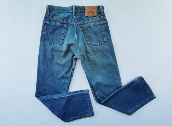 Levis 501 Jeans Angustiados Vintage 90s Talla 29 Levis 501 | Etsy México