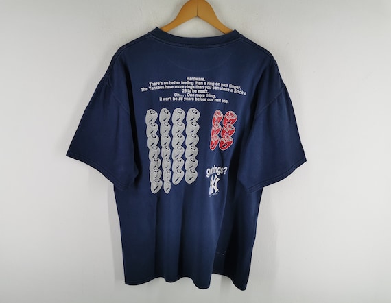 MrPickersStore New York Yankees Shirt Vintage 00's New York Yankees MLB Baseball T Shirt Size XL