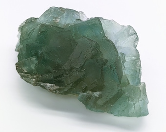 Green Cubic Fluorite - Small Cabinet Size