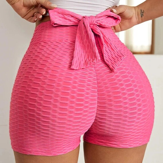 High Waist Yoga Slimming Sports Bow Tie 