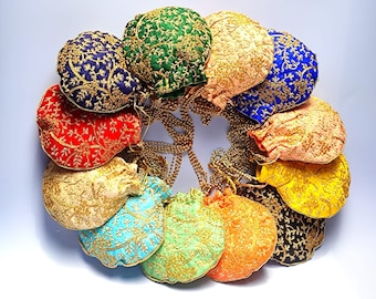 Traditional Indian Potli Bags - Handmade Elegance for Women