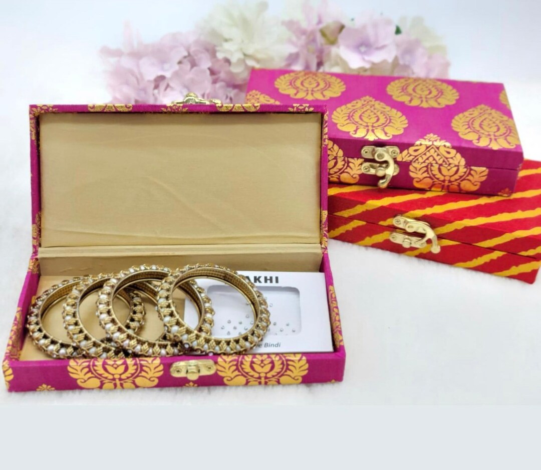 Ring Pendant Bracelet Necklace Earrings Jewelry Gift Box, Ribbon